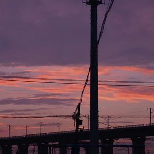 思念的開始是傍晚的晚霞୯୬