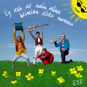 Ég ætla að mála allan heiminn, elsku mamma