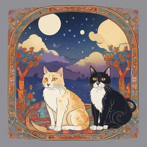 大花猫和小花猫