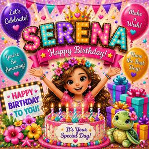 Happy Birthday Serena