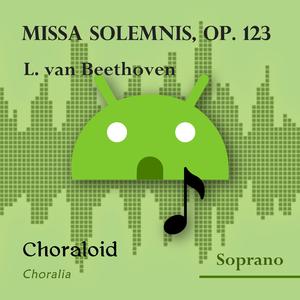 Missa solemnis, op. 123: Gloria (bar 230 - 309) (Emphasised voice and other voices)