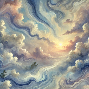曖昧な空模様