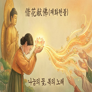 재화헌불(借花献佛)