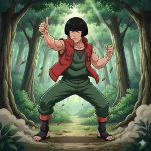 O último passo da juventude (guy sensei)