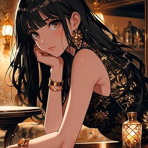 月下のラウンジ