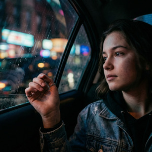 Main Character in the Backseat