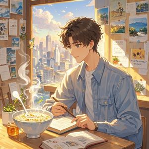 时光不负认真的你-南风