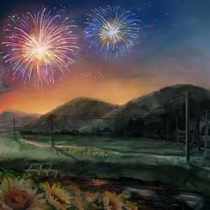 花持つ君が揺蕩う