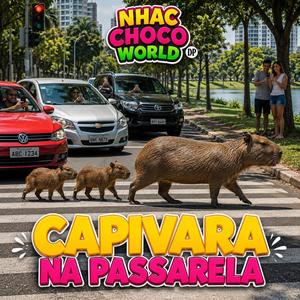 CAPIVARA NA PASSARELA