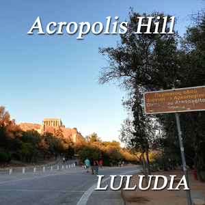 アクロポリスの丘に