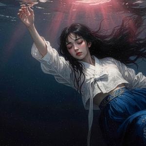 인당수의 제물 : 피로 뜬 눈