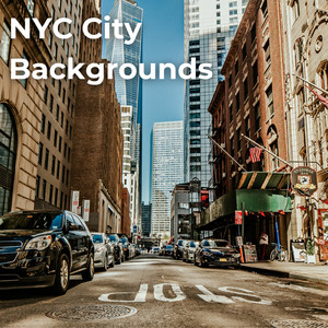 Busy City Traffic Noise Background New York