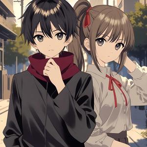 10. Kanon et Haruto (Test d'automne de la paire)