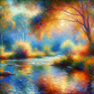 Leuchtendes Flüstern