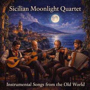 Sicilian Moonlight Quartet: Vino e Ricordi (Italian Wine Bar Music, Nostalgic Accordion)