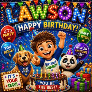 Happy Birthday Lawson