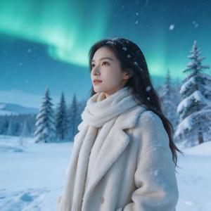 你是北纬67度以北的雪