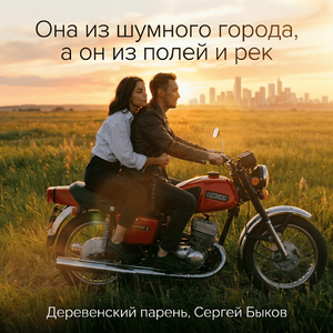 Она из шумного города, а он из полей и рек