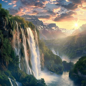 Zumbido De La Cadencia Del Flujo Gentil