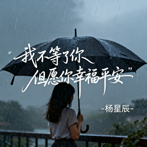 我不等你了但愿你幸福平安