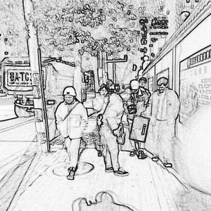 公车上的臆想时光