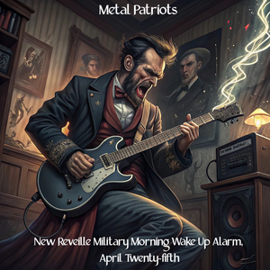 New Reveille Military Morning Wake Up Alarm, April Twenty-fifth (Instrumental Metal Rock Guitar Version)