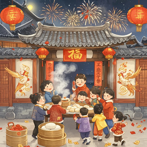 福满门庭春满堂