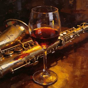 灯光下晃动的酒杯