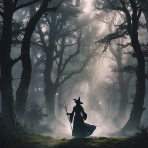 The Girl and the Witch by @marmel