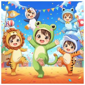 シュワシュワイルカのダンス