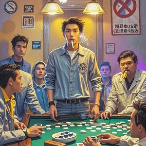 禁止吸烟长的好看也不行-老幺