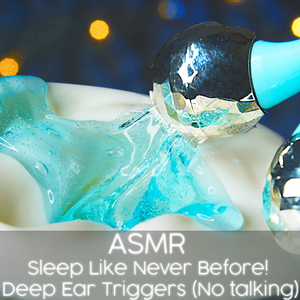 ASMR Deep ear massage with spoolies