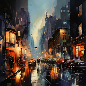 Ritmo Urbano Y Flujo De Jazz