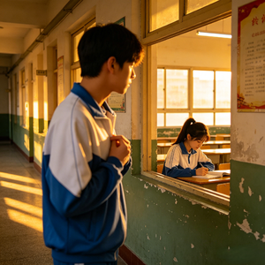 那个男孩在等你