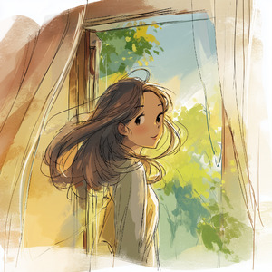 陽光に抱かれて