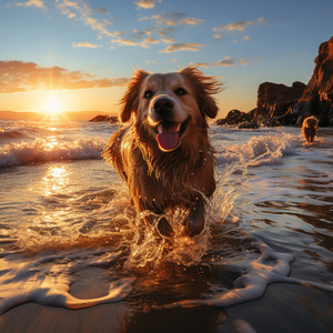 Huellas De Patas Danzan En Armonía