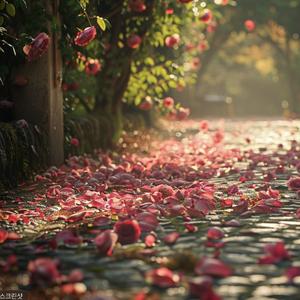 Midnight Paws on Cobblestones