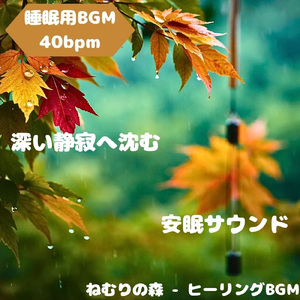 「睡眠用BGM」夜風に溶ける静音旋