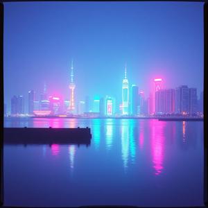 横浜市歌(みなとみらい版) by Fire Lit AI