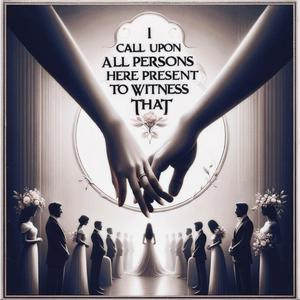 我請在場各人見証