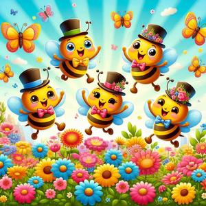El baile de las abejas - Canción infantil para niños