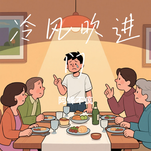 冷风吹进门