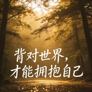 背对世界，才能拥抱自己