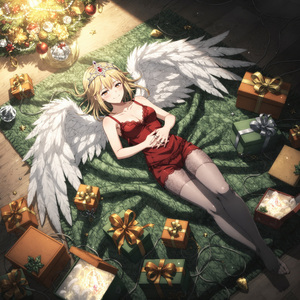 Angel Breathing Between Ribbons