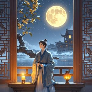 中秋夜月依旧_云游