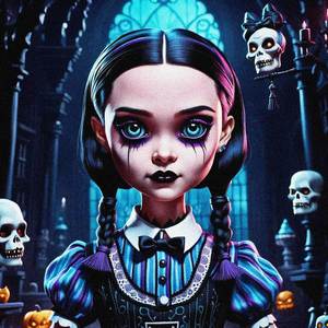 WEDNESDAY ADDAMS THEME SONG (REMIX)