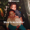 chriseanrock - Word to my brother