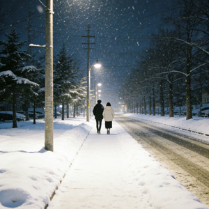雪落