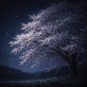 夜桜
