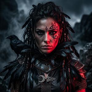 Black Feather Crown